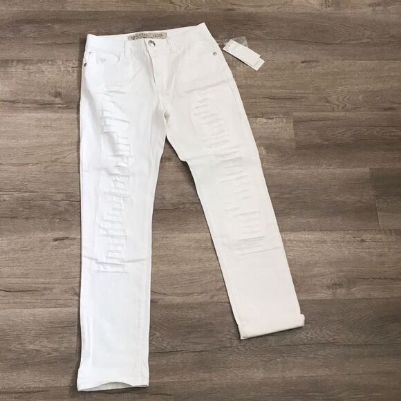 ❌Last deal❌Guess white crystal pants
